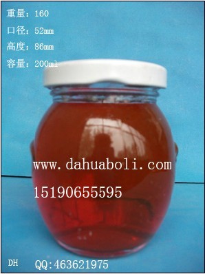 200ml耳朵罐頭玻璃瓶