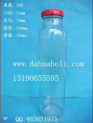 330ml果汁飲料玻璃瓶