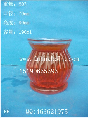 190ml玻璃燭臺
