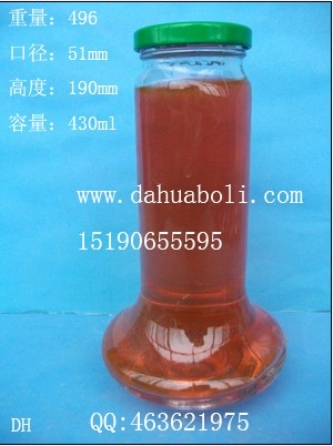 430ml出口飲料玻璃瓶