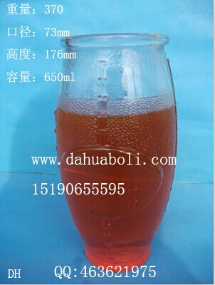 650ml出口玻璃杯