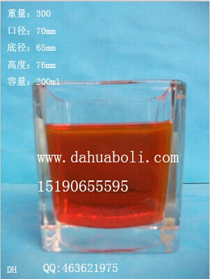 200ml玻璃方鋼