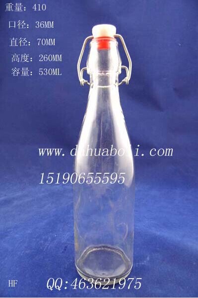 530ml卡口高檔油瓶