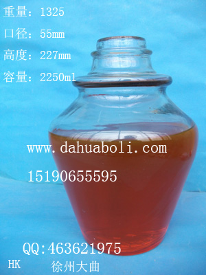 2200ml玻璃酒壇子