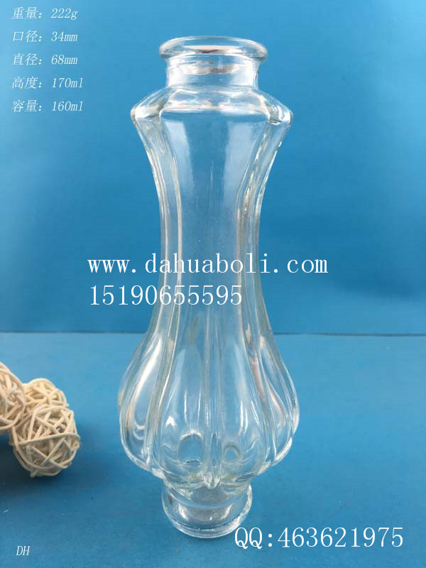 出口工藝玻璃燭臺