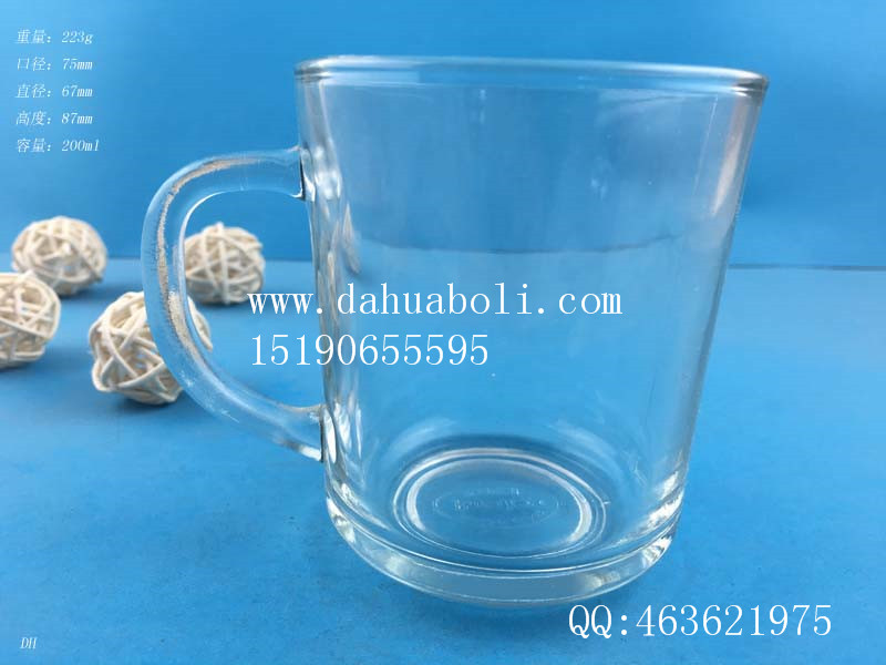 200ml小馬克玻璃杯