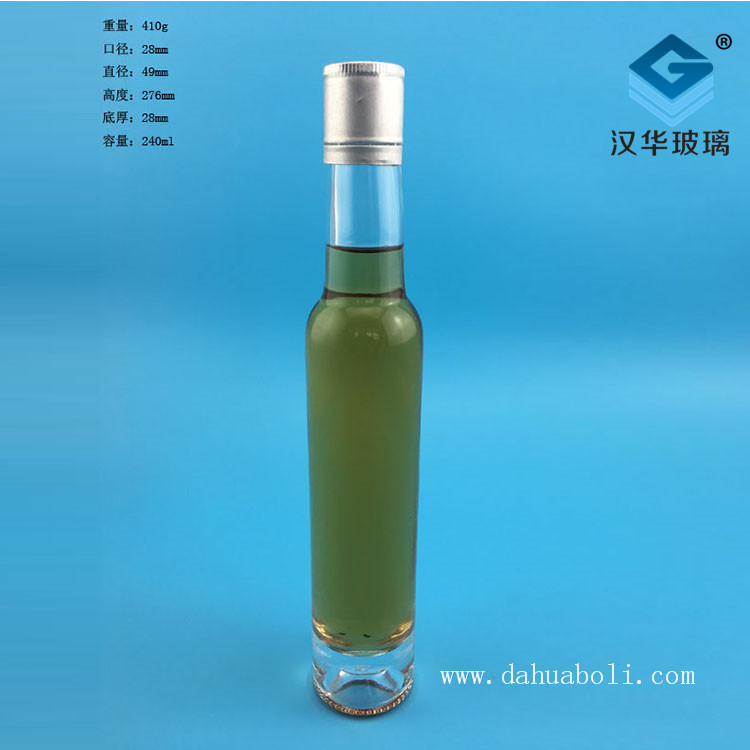 240ml果醋玻璃酒瓶