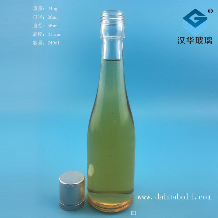 240ml玻璃白酒瓶
