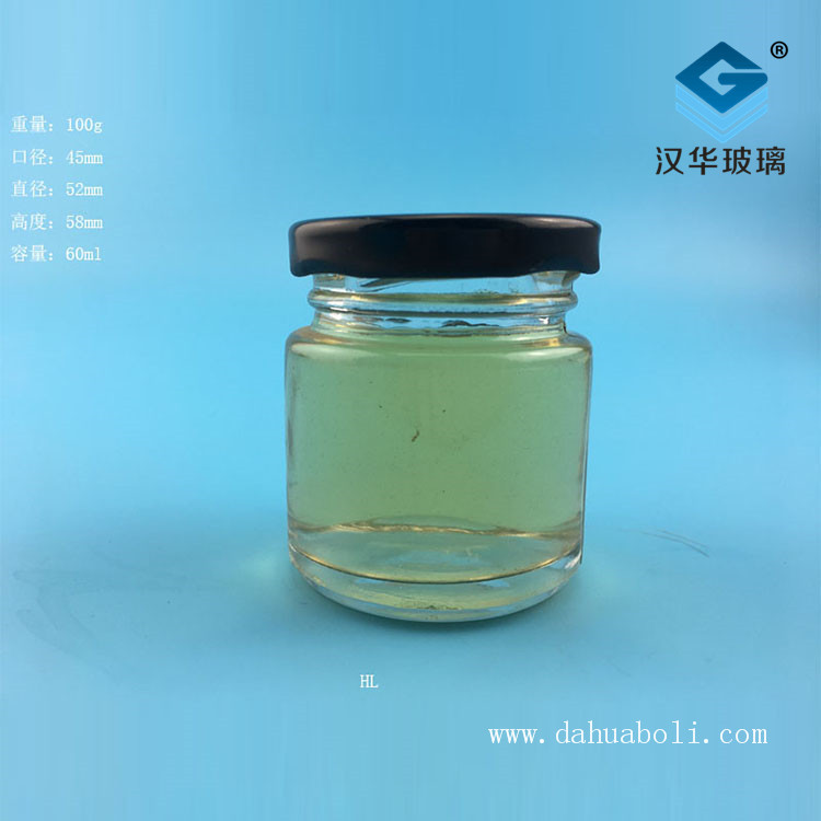 60ml辣椒醬玻璃瓶