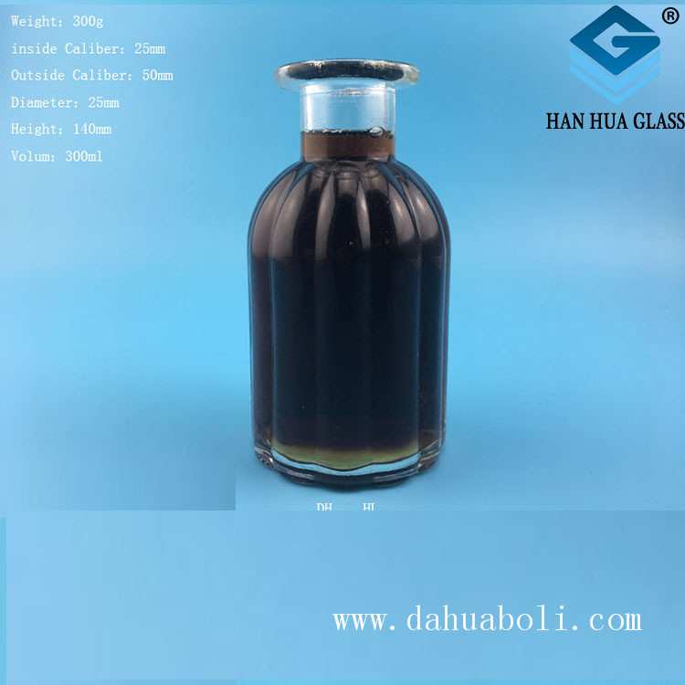 300ml豎條香薰玻璃瓶