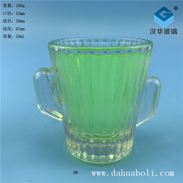 50ml仙人掌玻璃燭臺