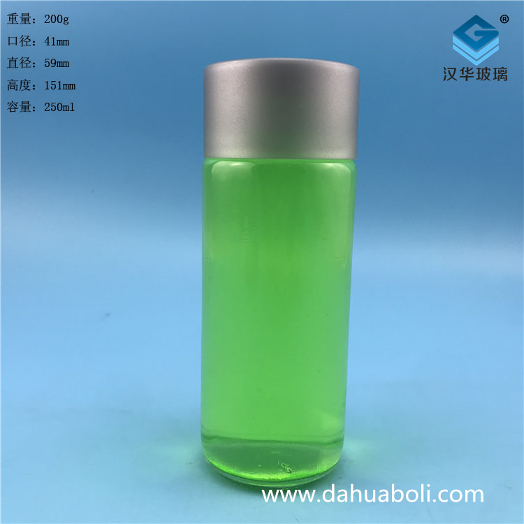 250ml果汁玻璃飲料瓶