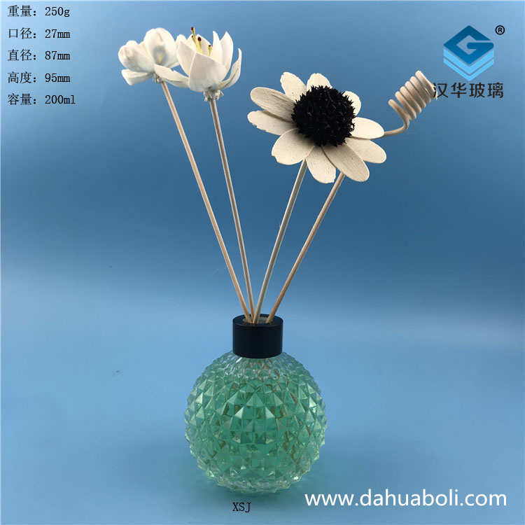 200ml鉆石玻璃香薰瓶