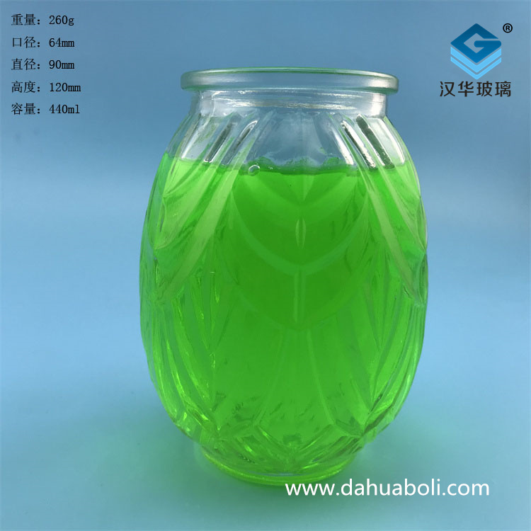 440ml玻璃燭臺