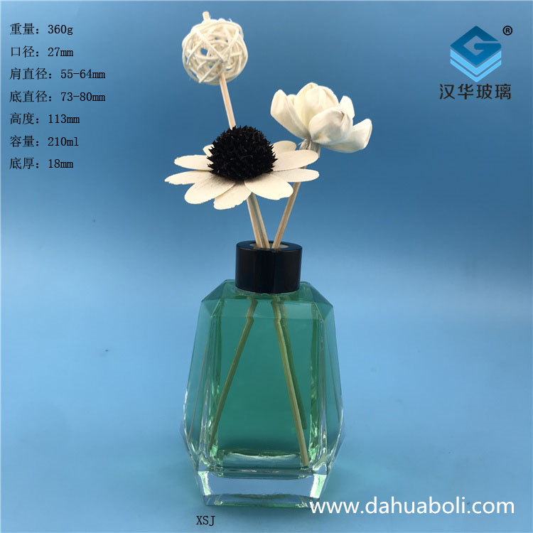 200ml無(wú)火藤條玻璃揮發(fā)器瓶