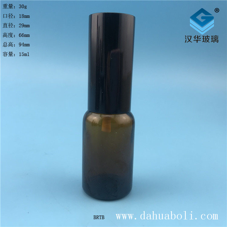 15ml茶色玻璃精油噴霧瓶