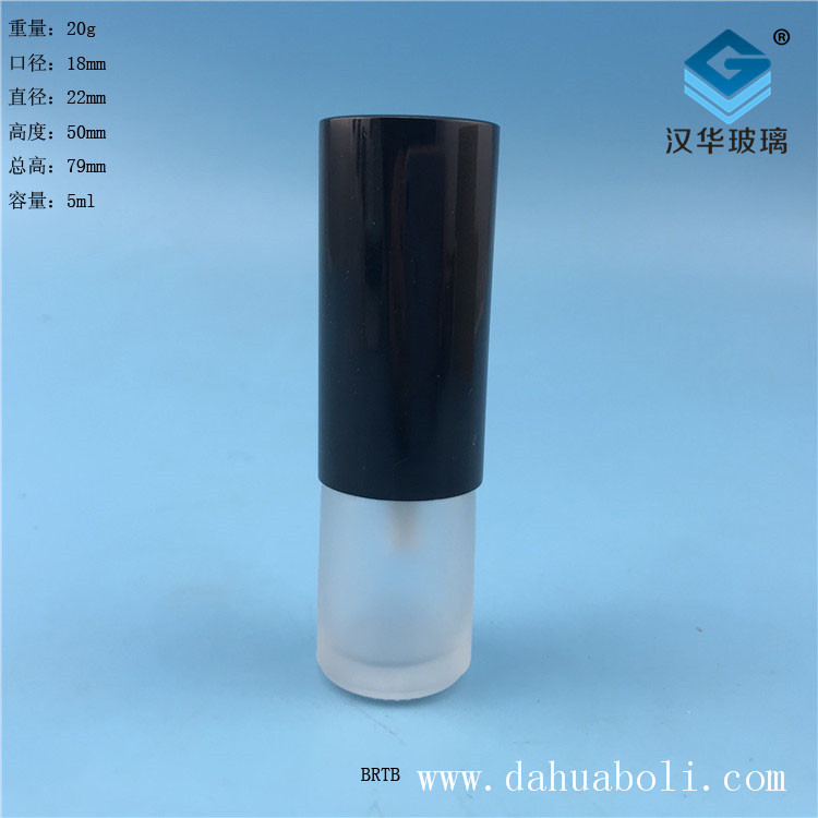 熱銷5ml磨砂玻璃噴霧精油玻璃瓶