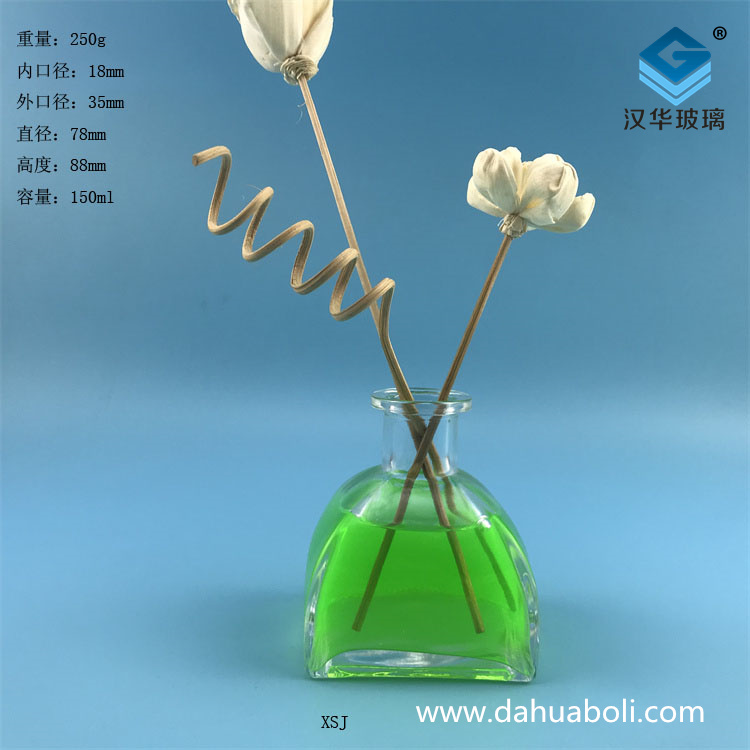 熱銷150ml平口玻璃蒙古包香薰瓶