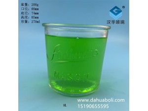 批發(fā)270ml出口蠟燭玻璃杯