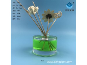 180ml木塞口圓形香薰玻璃分裝瓶